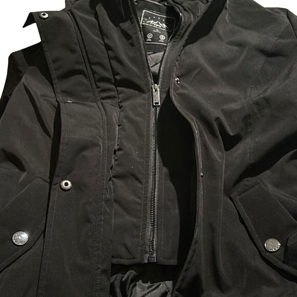 Quilted Hooded Trench Coat water and rain resistant Ladies Small - Picture 6 of 12